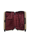 AMERICAN TRAVEL - LOT DE 2 - Valises grand format et cabine BROOKLYN