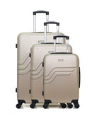 AMERICAN TRAVEL - Set de 3 Valises QUEENS