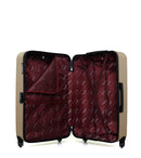 AMERICAN TRAVEL - Set de 4 Valises QUEENS-M