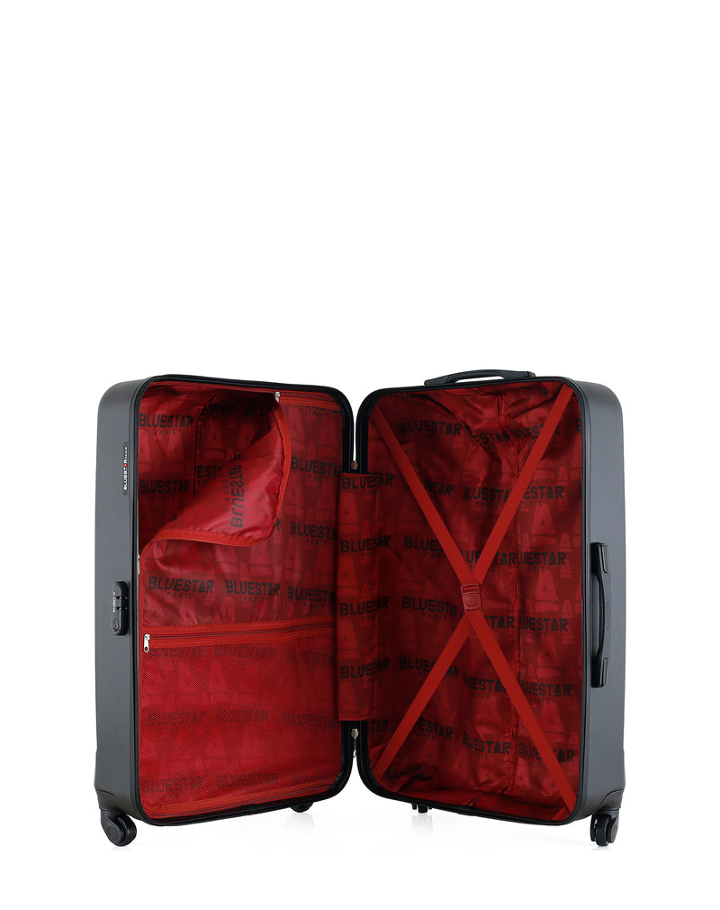 BLUESTAR - Valise Grand Format HAGEN 75 cm 4 Roues