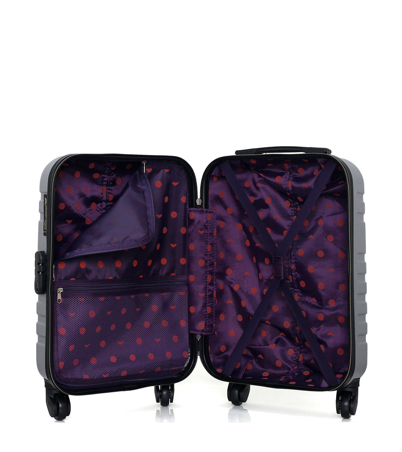 LPB LUGGAGE - Valise Cabine XS AURELIA-E 50 cm 4 Roues