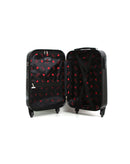 BLUESTAR - Valise Cabine PAPILLON 55 cm 4 Roues