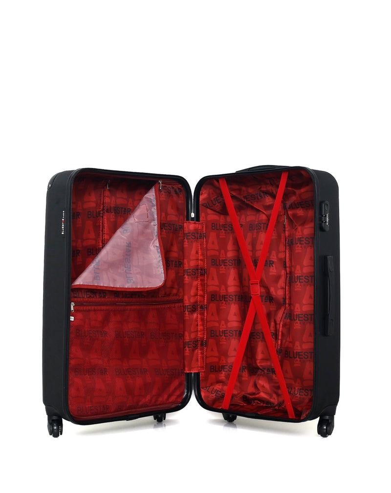 BLUESTAR - Set de 5 Valises BUCAREST-F 75 cm 4 Roues