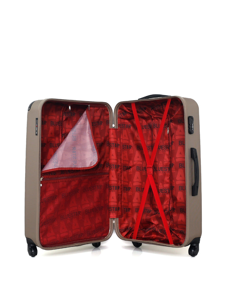 BLUESTAR - Set de 5 Valises BUCAREST-F 75 cm 4 Roues