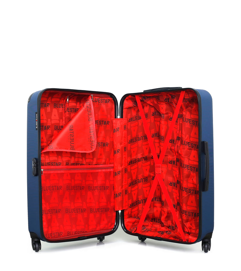BLUESTAR - Lot de 2 - Valise grand format et valise weekend BUCAREST