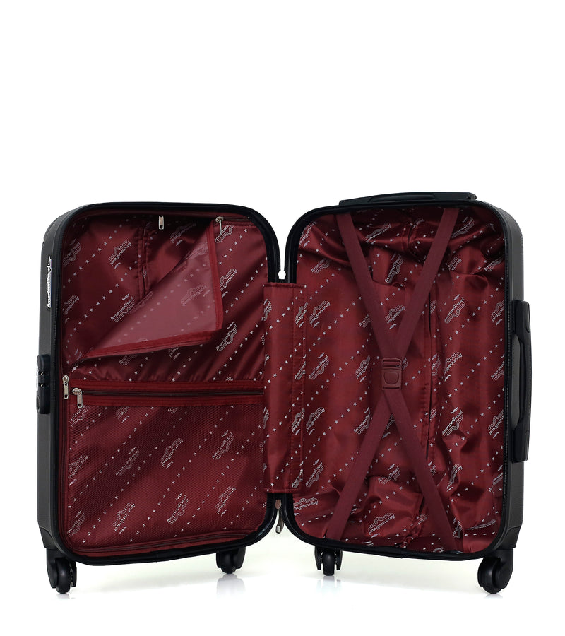 AMERICAN TRAVEL - Valise Cabine BUDAPEST 55 cm 4 Roues