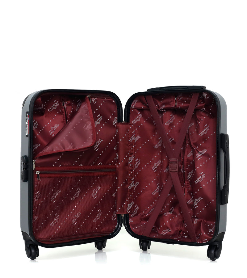 AMERICAN TRAVEL - Valise Cabine BUDAPEST 55 cm 4 Roues