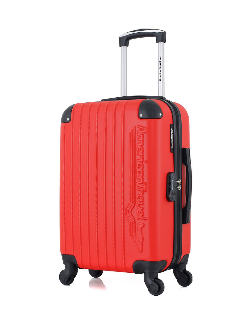 AMERICAN TRAVEL - Valise Cabine BUDAPEST 55 cm 4 Roues