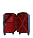 BLUESTAR - Valise Cabine XS BRAZILIA-E 50 cm 4 Roues