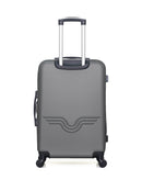 AMERICAN TRAVEL - Lot de 3 - Valises grand format, weekend et vanity CHELSEA