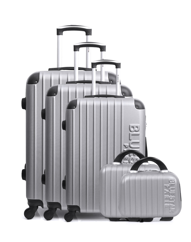 BLUESTAR - Set de 5 Valises BUCAREST-F 75 cm 4 Roues