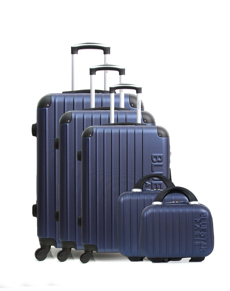 BLUESTAR - Set de 5 Valises BUCAREST-F 75 cm 4 Roues