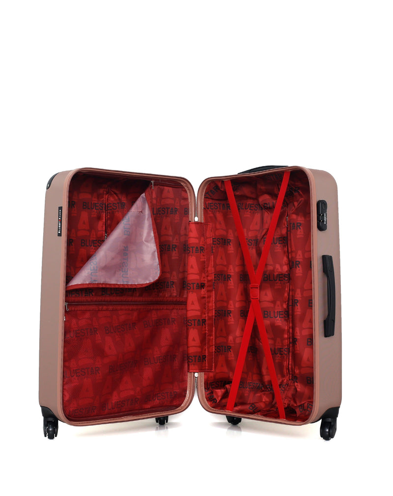 BLUESTAR - Set de 5 Valises BUCAREST-F 75 cm 4 Roues