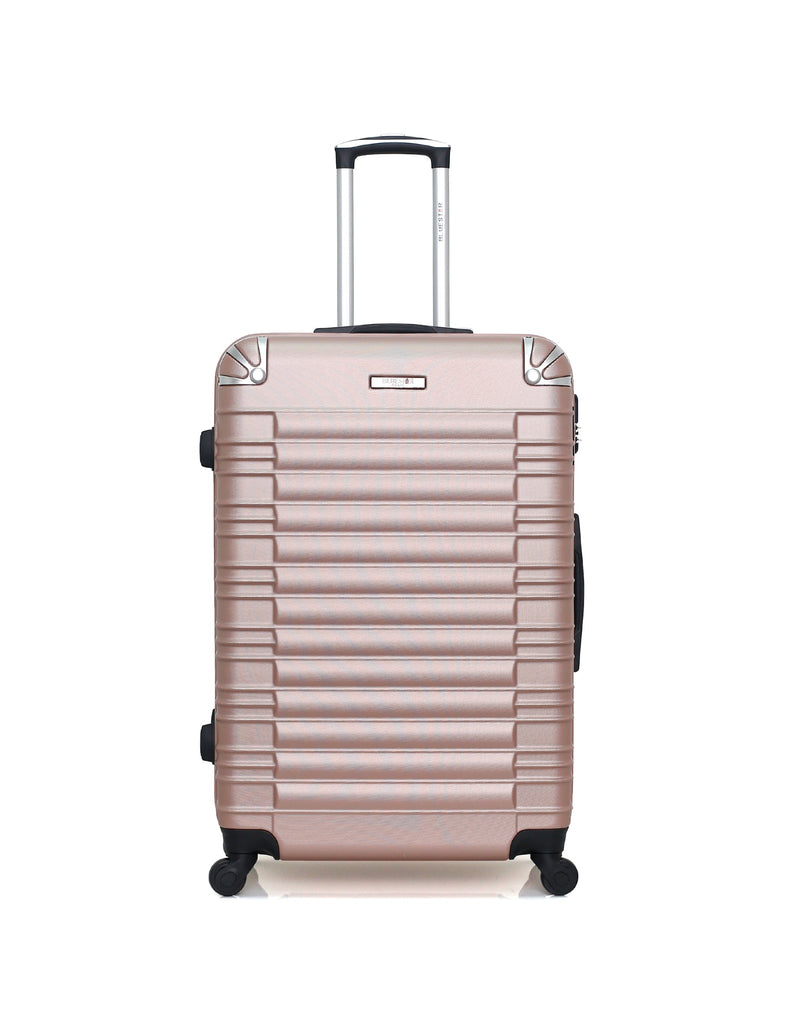 BLUESTAR - Set de 4 Valises LIMA-C 75 cm 4 Roues