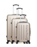 AMERICAN TRAVEL - Set de 3 Valises BRONX