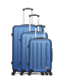 AMERICAN TRAVEL - Set de 3 Valises BRONX