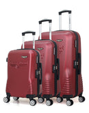 AMERICAN TRAVEL - Set de 3 Valises DC