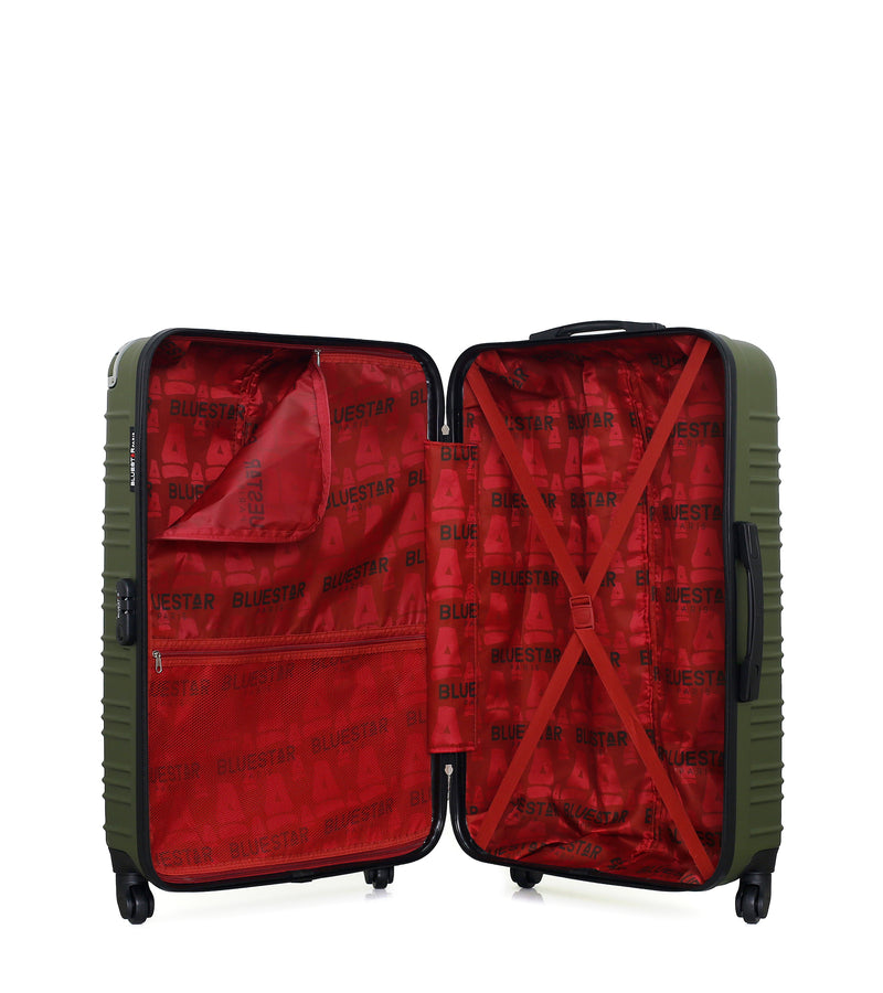 BLUESTAR - Set de 4 Valises LIMA-C 75 cm 4 Roues