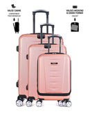 BLUESTAR - Set de 3 Valises AJACCIO