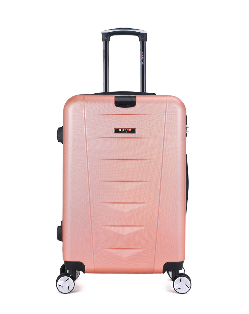 BLUESTAR - Set de 3 Valises AJACCIO 75 cm 4 Roues