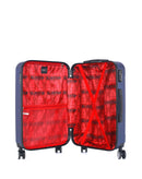 BLUESTAR - Valise Weekend BALTIMORE 65 cm 4 Roues
