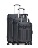 AMERICAN TRAVEL - Set de 3 Valises HARLEM-A