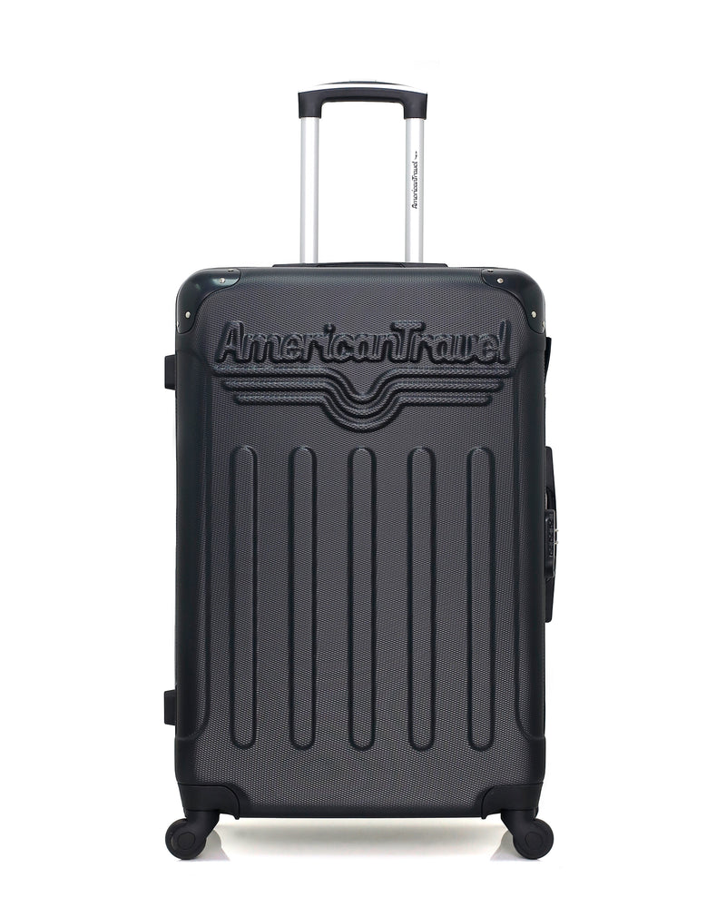 AMERICAN TRAVEL - Set de 3 Valises HARLEM-A 70 cm 4 Roues