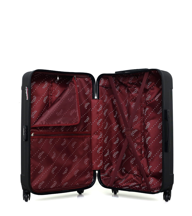 AMERICAN TRAVEL - Set de 3 Valises HARLEM-A 70 cm 4 Roues