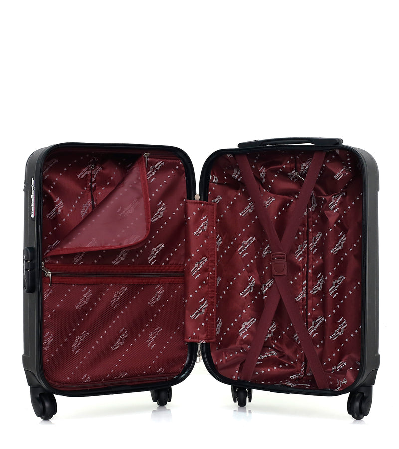 AMERICAN TRAVEL - Valise Cabine XS HARLEM-E 50 cm 4 Roues