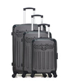 AMERICAN TRAVEL - Set de 3 Valises HARLEM-A