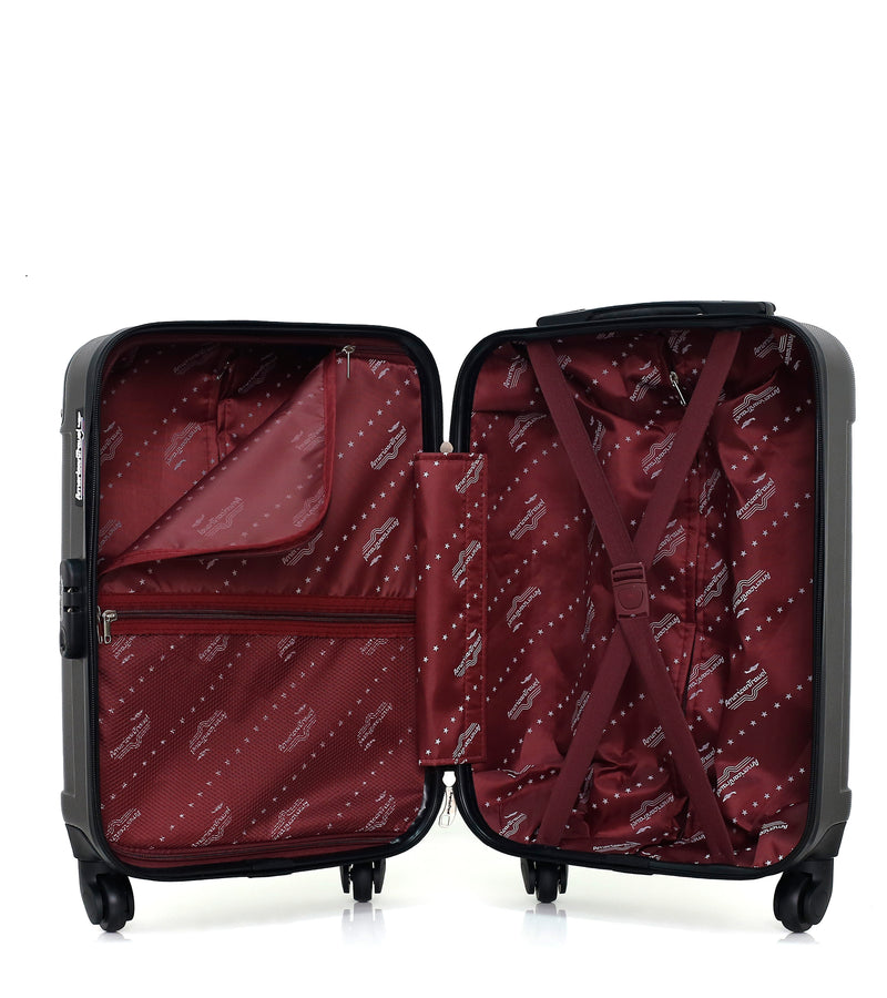 AMERICAN TRAVEL - Valise Cabine XS HARLEM-E 50 cm 4 Roues