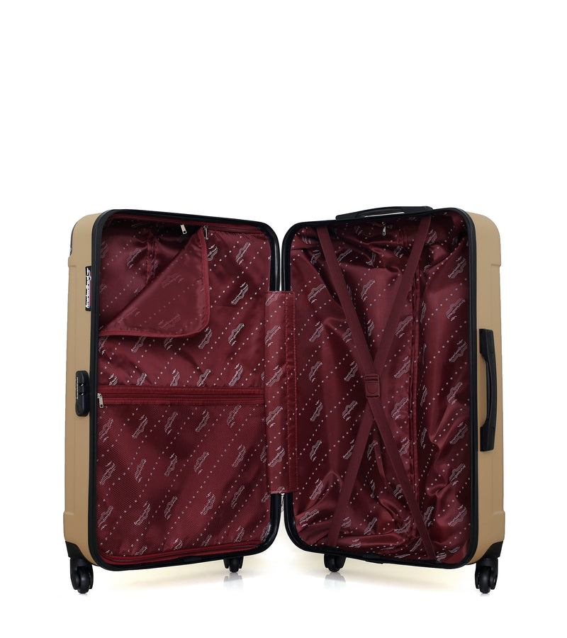 AMERICAN TRAVEL - Set de 3 Valises HARLEM-A 70 cm 4 Roues