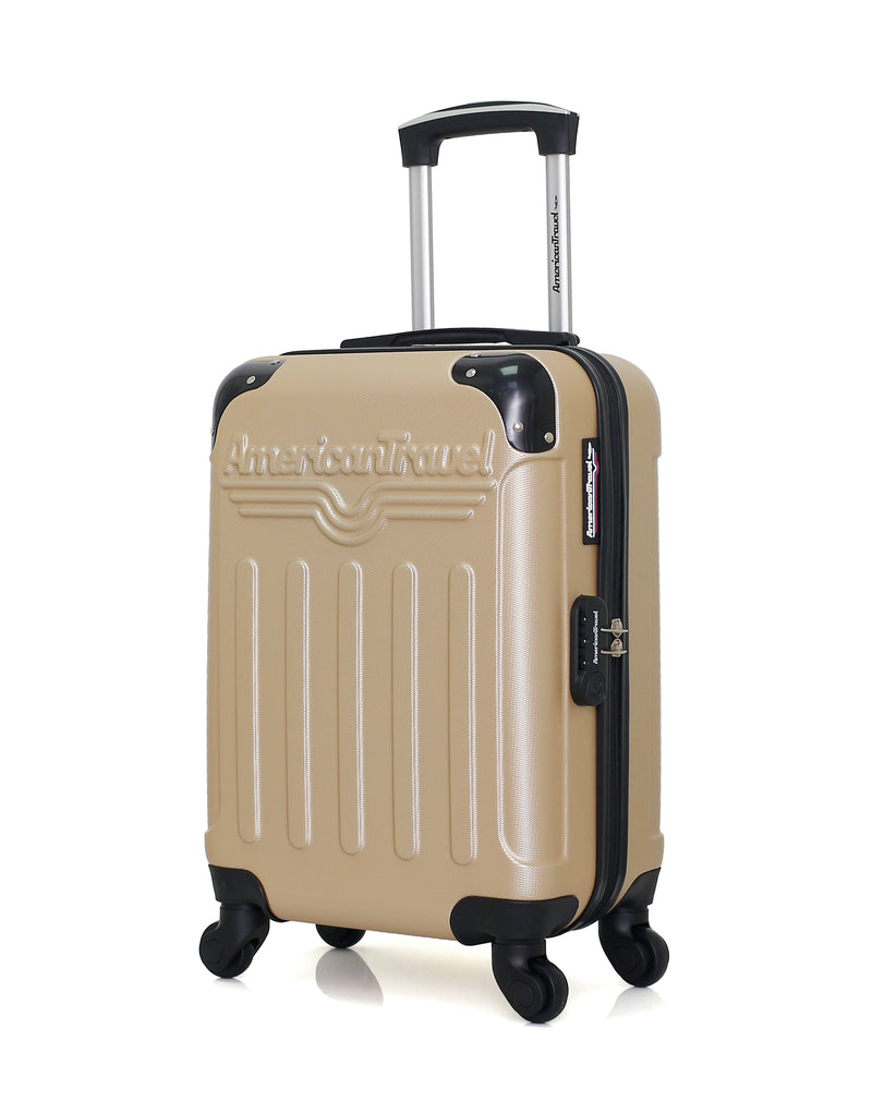 AMERICAN TRAVEL - Valise Cabine XS HARLEM-E 50 cm 4 Roues