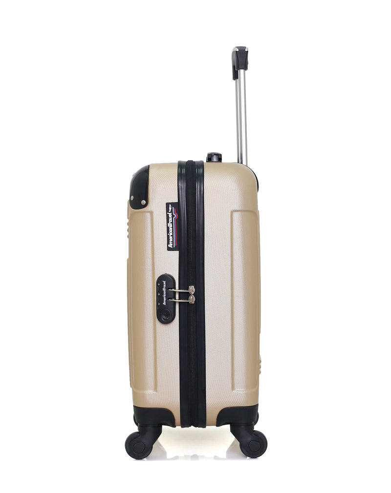 AMERICAN TRAVEL - Valise Cabine XS HARLEM-E 50 cm 4 Roues