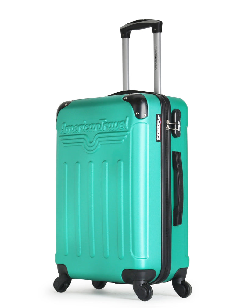 AMERICAN TRAVEL - Set de 3 Valises HARLEM-A 70 cm 4 Roues