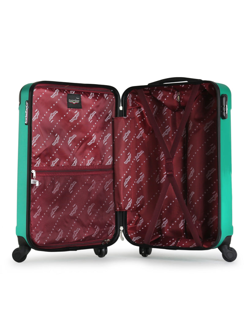 AMERICAN TRAVEL - Valise Cabine XS HARLEM-E 50 cm 4 Roues