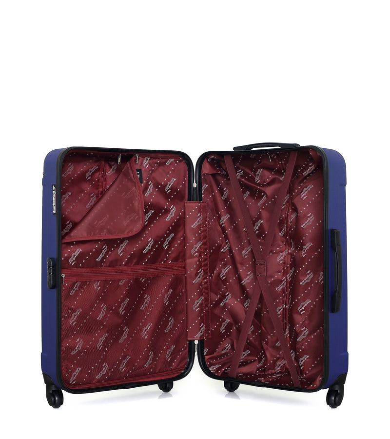 AMERICAN TRAVEL - Set de 3 Valises HARLEM-A 70 cm 4 Roues