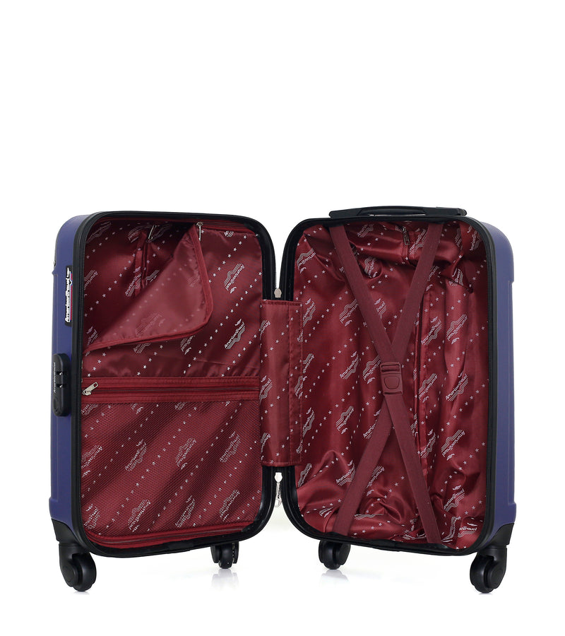 AMERICAN TRAVEL - Valise Cabine XS HARLEM-E 50 cm 4 Roues