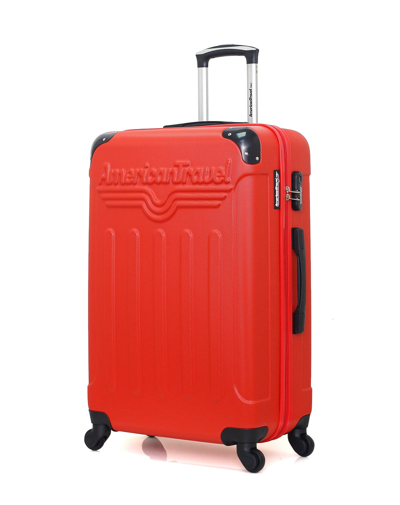 AMERICAN TRAVEL - Set de 3 Valises HARLEM-A 70 cm 4 Roues