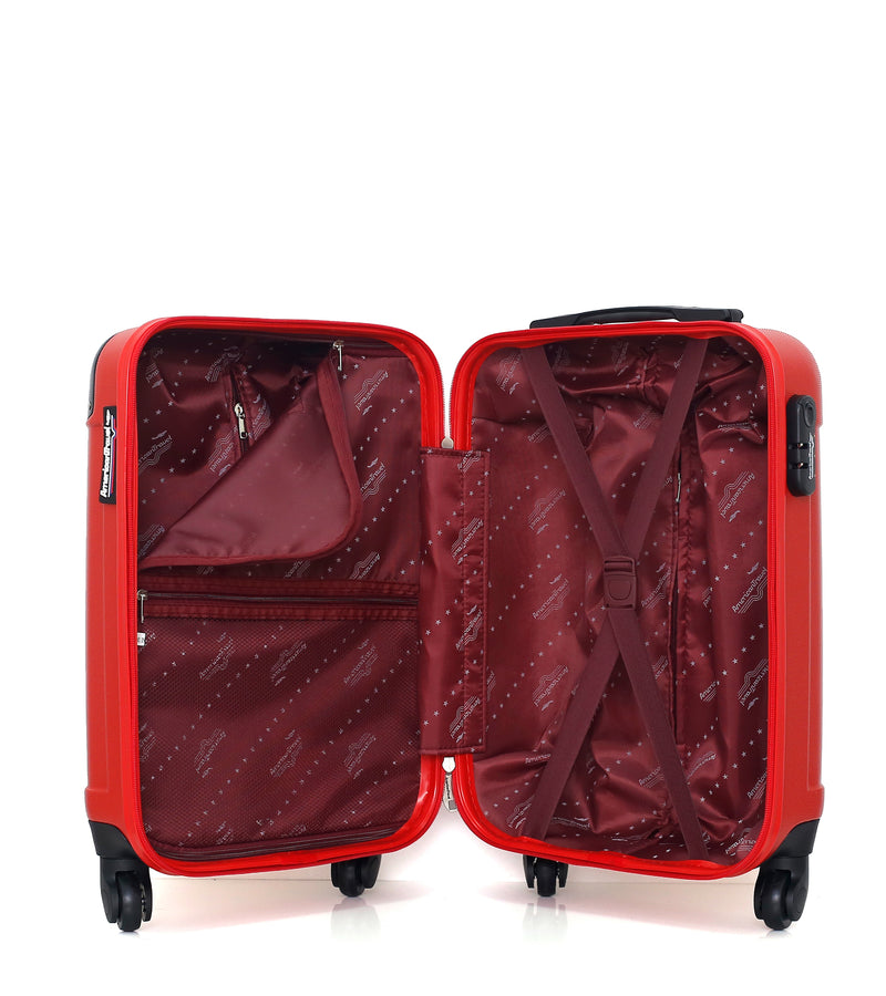 AMERICAN TRAVEL - Valise Cabine XS HARLEM-E 50 cm 4 Roues