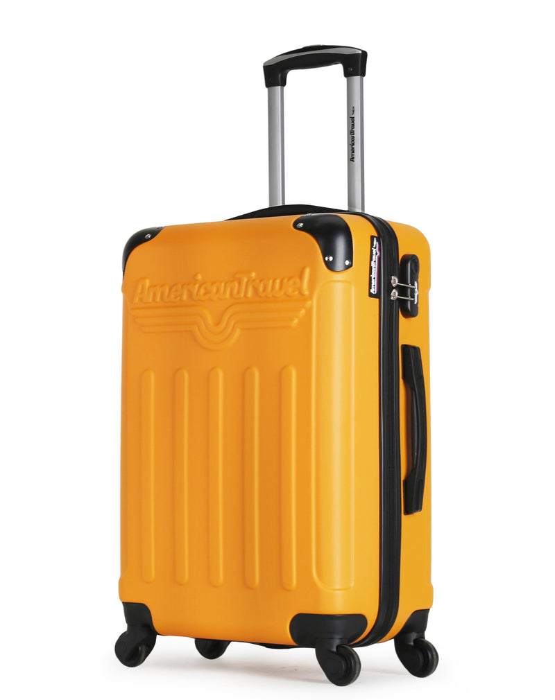 AMERICAN TRAVEL - Set de 3 Valises HARLEM-A 70 cm 4 Roues