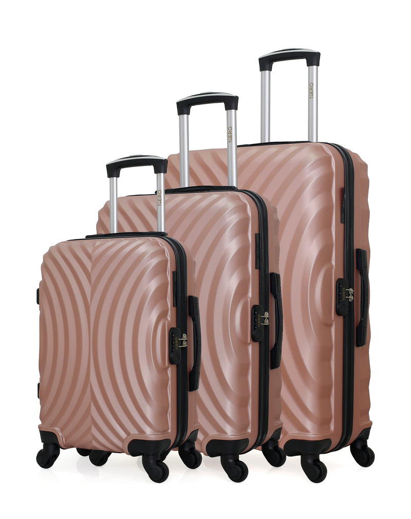 HERO- SET DE 3 ABS LAGOS 4 Roues
