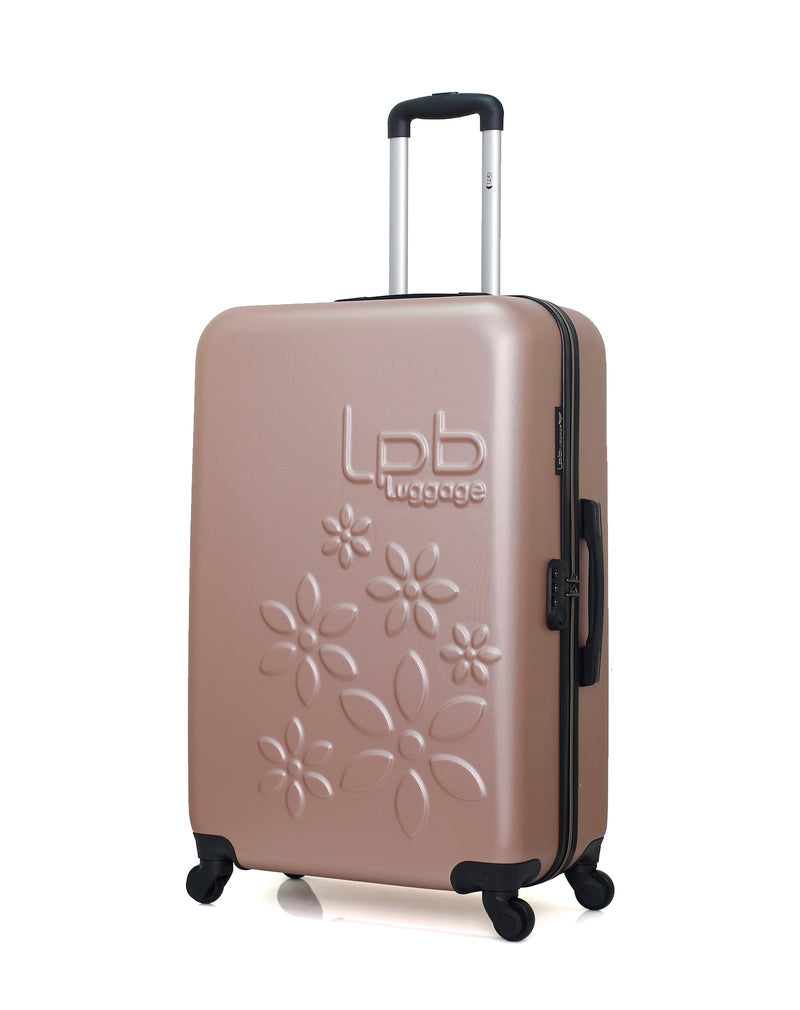 Lot de 3 - Valises grand format, weekend et vanity ELEONOR