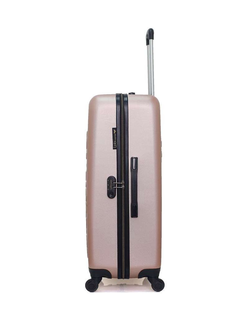 Lot de 3 - Valises grand format, weekend et vanity ELEONOR