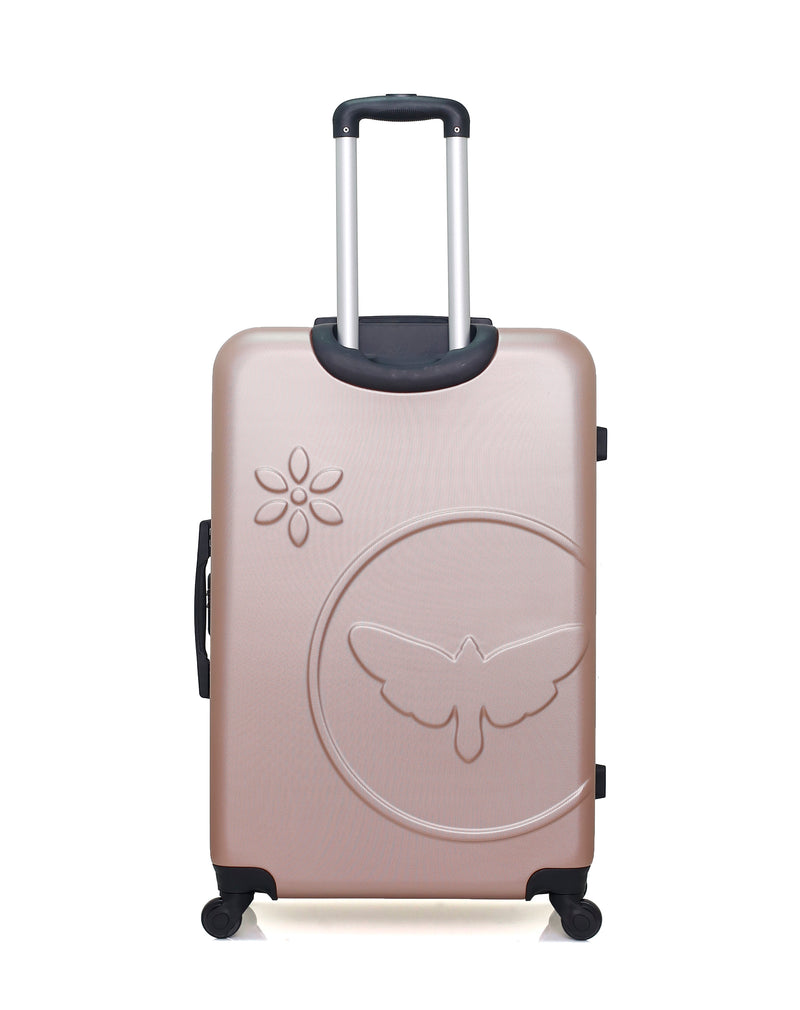 Lot de 3 - Valises grand format, weekend et vanity ELEONOR