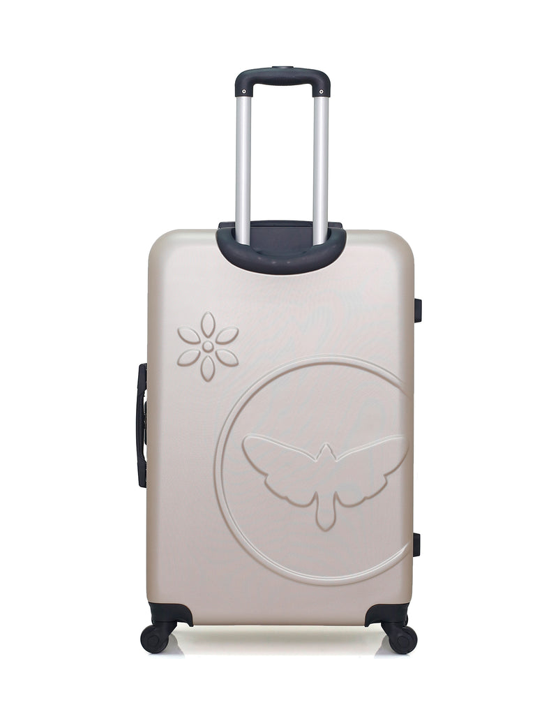 Lot de 3 - Valises grand format, weekend et vanity ELEONOR