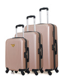 LPB LUGGAGE - Set de 3 Valises AGATA