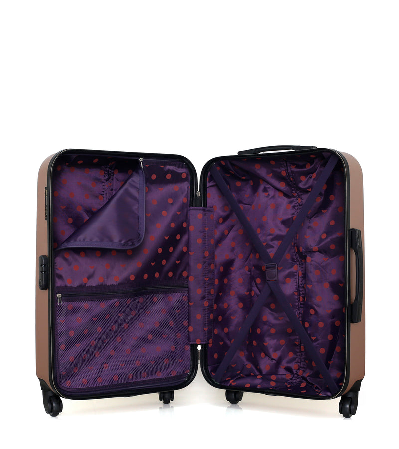 LPB LUGGAGE - Valise Weekend AGATA 65 cm 4 Roues