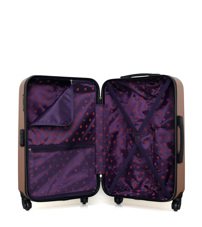 LPB LUGGAGE - Lot de 3 - Valise weekend, valise cabine et valise cabine XXS AGATA