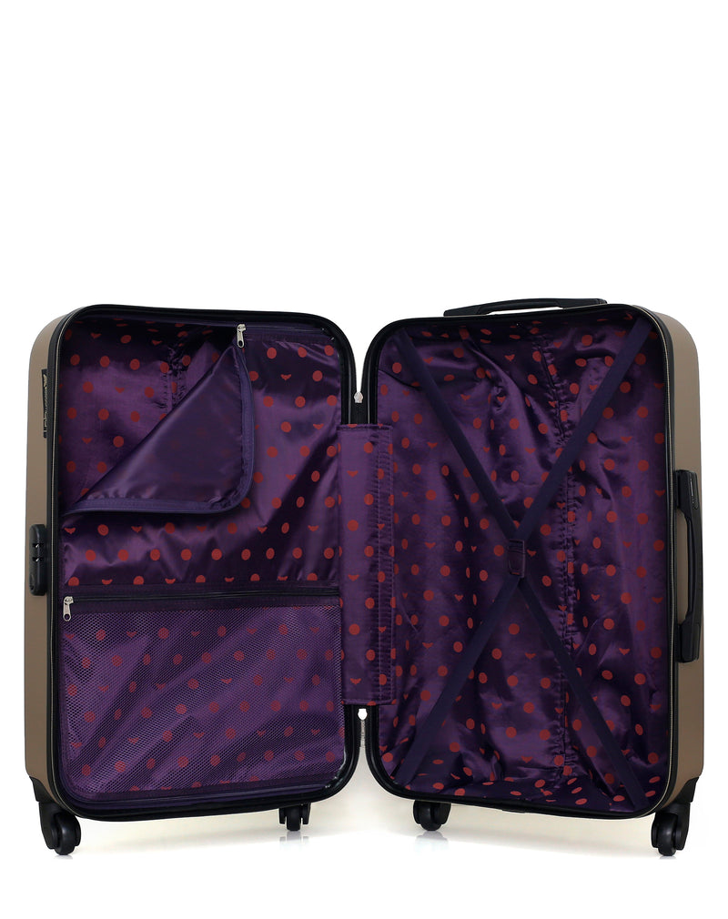 LPB LUGGAGE - Lot de 3 - Valise weekend, valise cabine et valise cabine XXS AGATA